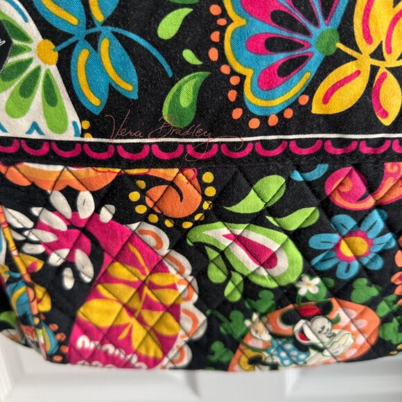 Vera Bradley Disney Parks Midnight With Mickey Campus Backpack Retired RARE - Picture 4 of 16